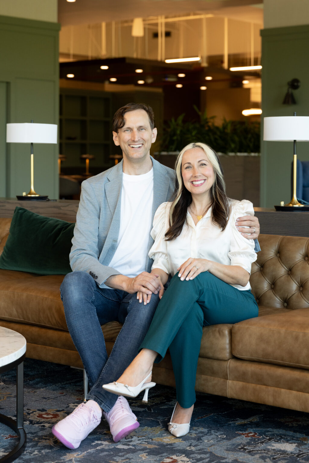 Dill Ward and Nicholas Nascimento, hosts of Agent Inspired